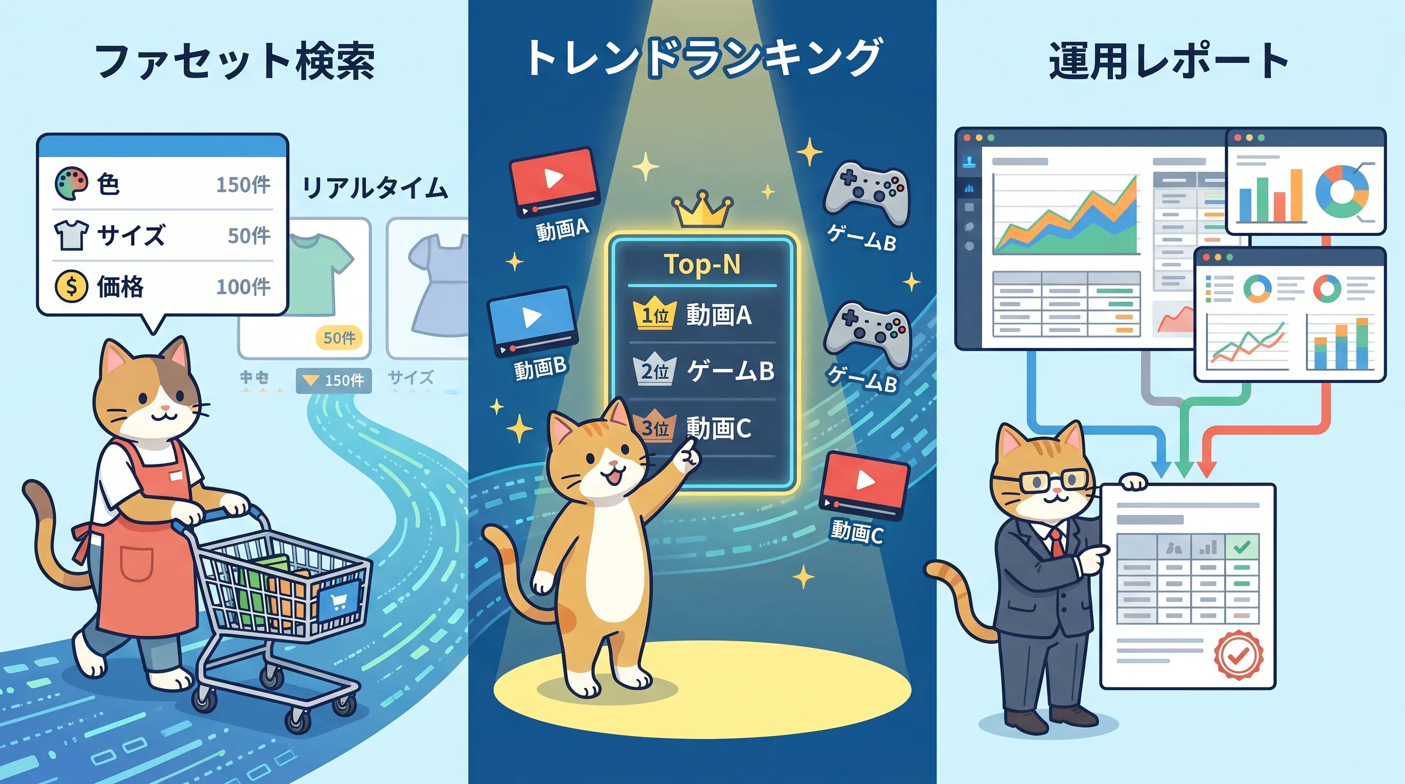Aggregationsの3つの代表的なユースケース