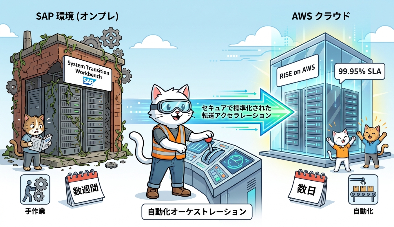 RISE with SAP System Transition WorkbenchへのAWSオーケストレーション統合