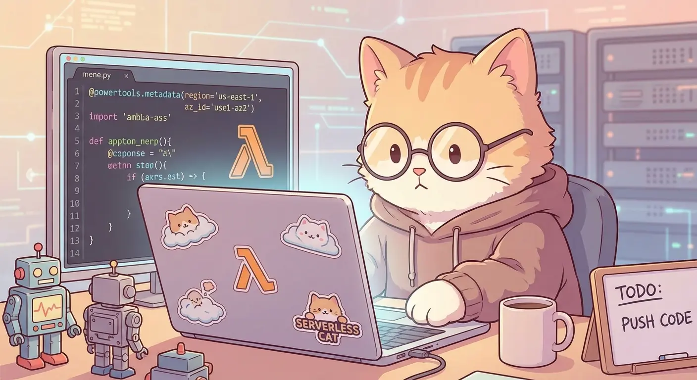 Lambda Powertools コード実装