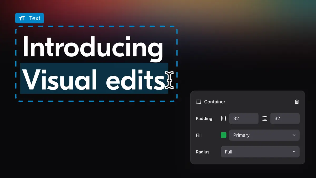 Lovableの「Visual Edits」機能は、Figmaのような直感的なUI編集ツールで、コード知識がなくてもアプリの見た目を即座に変更・保存できる。AST解析やクラウド開発環境を活用し、視覚的操作とソースコードを双方向で同期させている