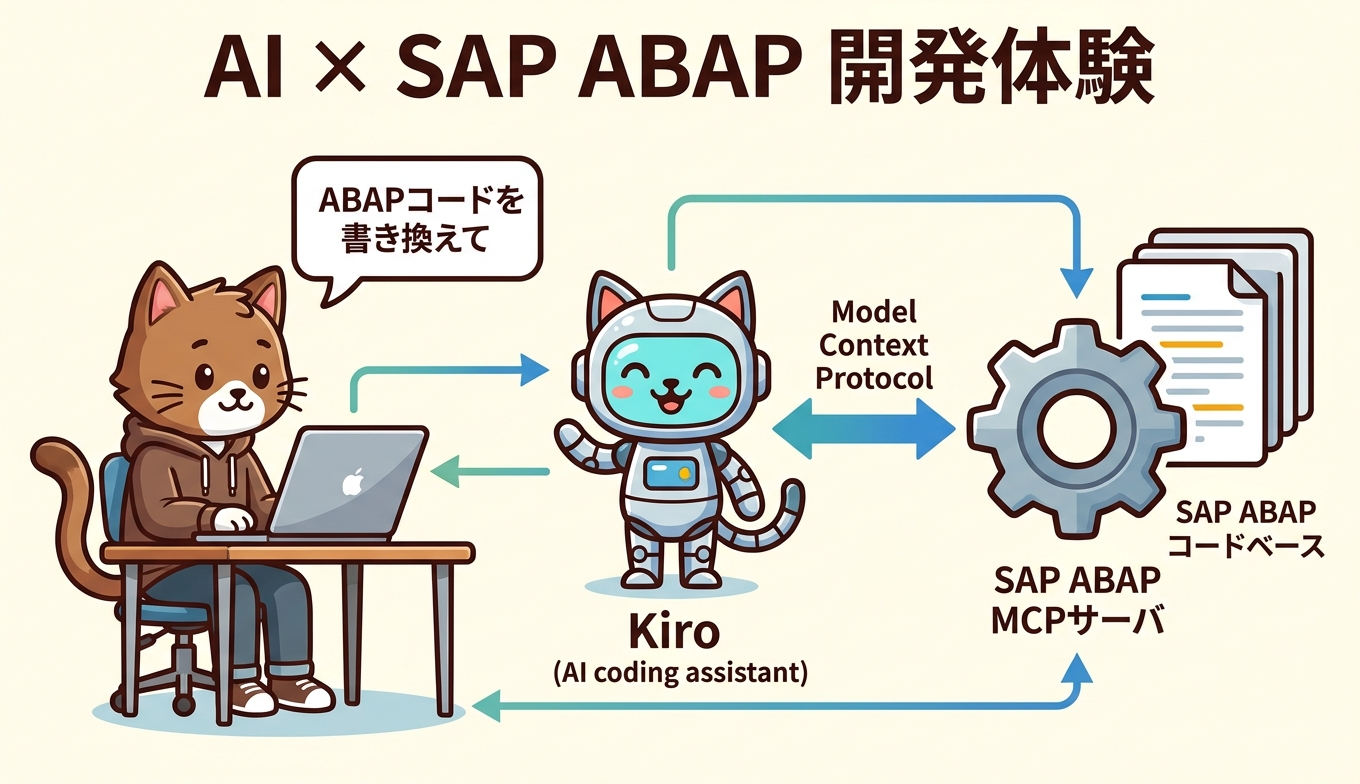 KiroとSAP ABAP MCPによるAI駆動ABAP開発体験