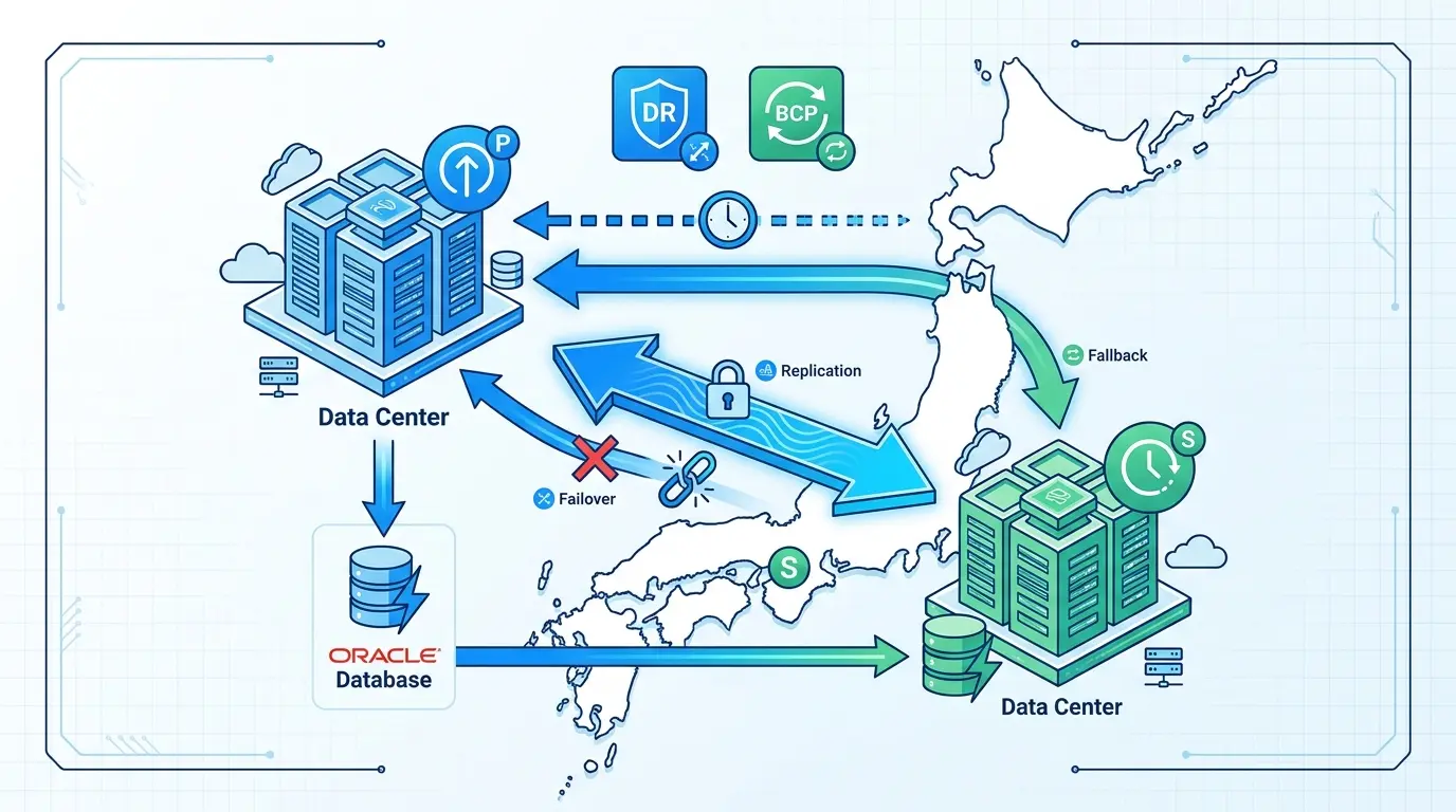 Tokyo-Osaka DR architecture diagram