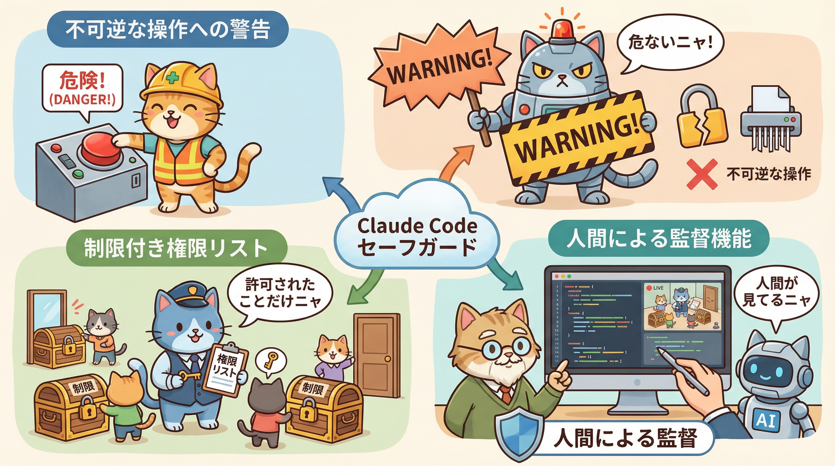 Claude Code Auto modeのセーフガード機能