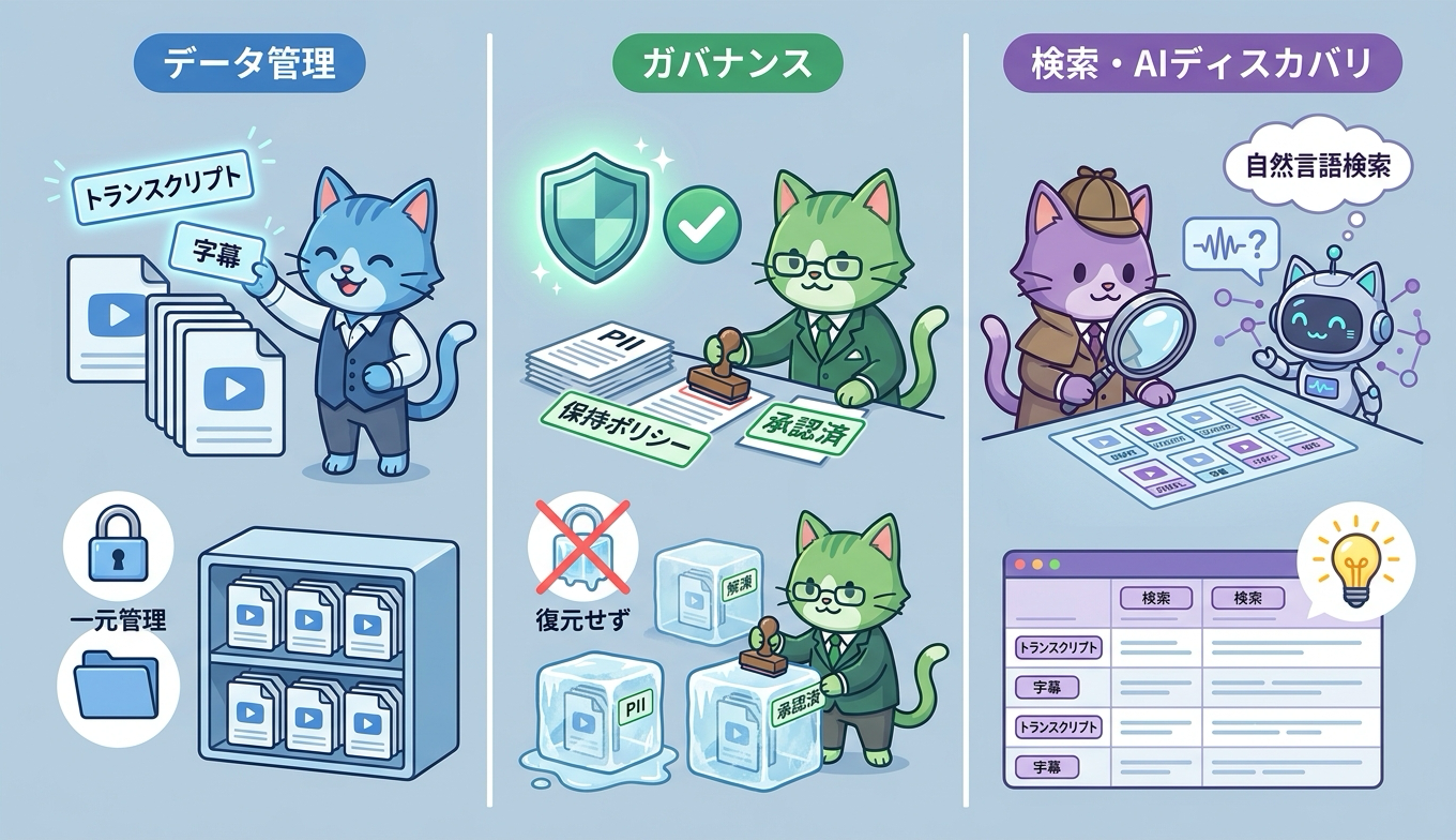 S3アノテーションの3つのユースケース（データ管理・ガバナンス・検索）